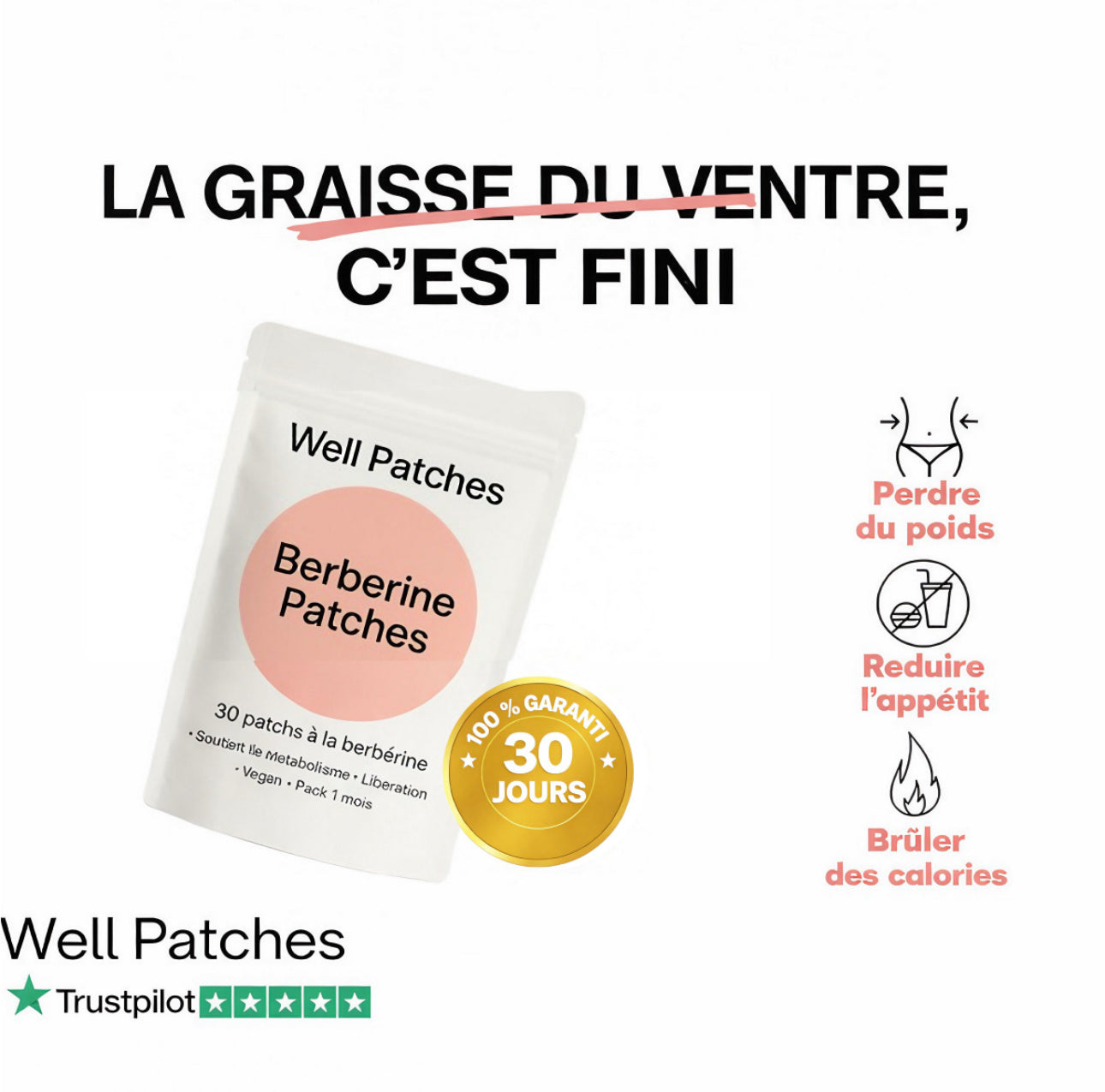 Well Patches - Patchs Berbérine