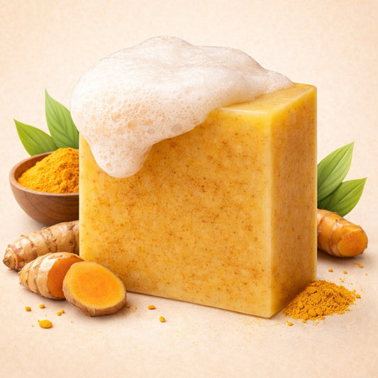 GlowKuma - Savon Anti-Taches au Curcuma